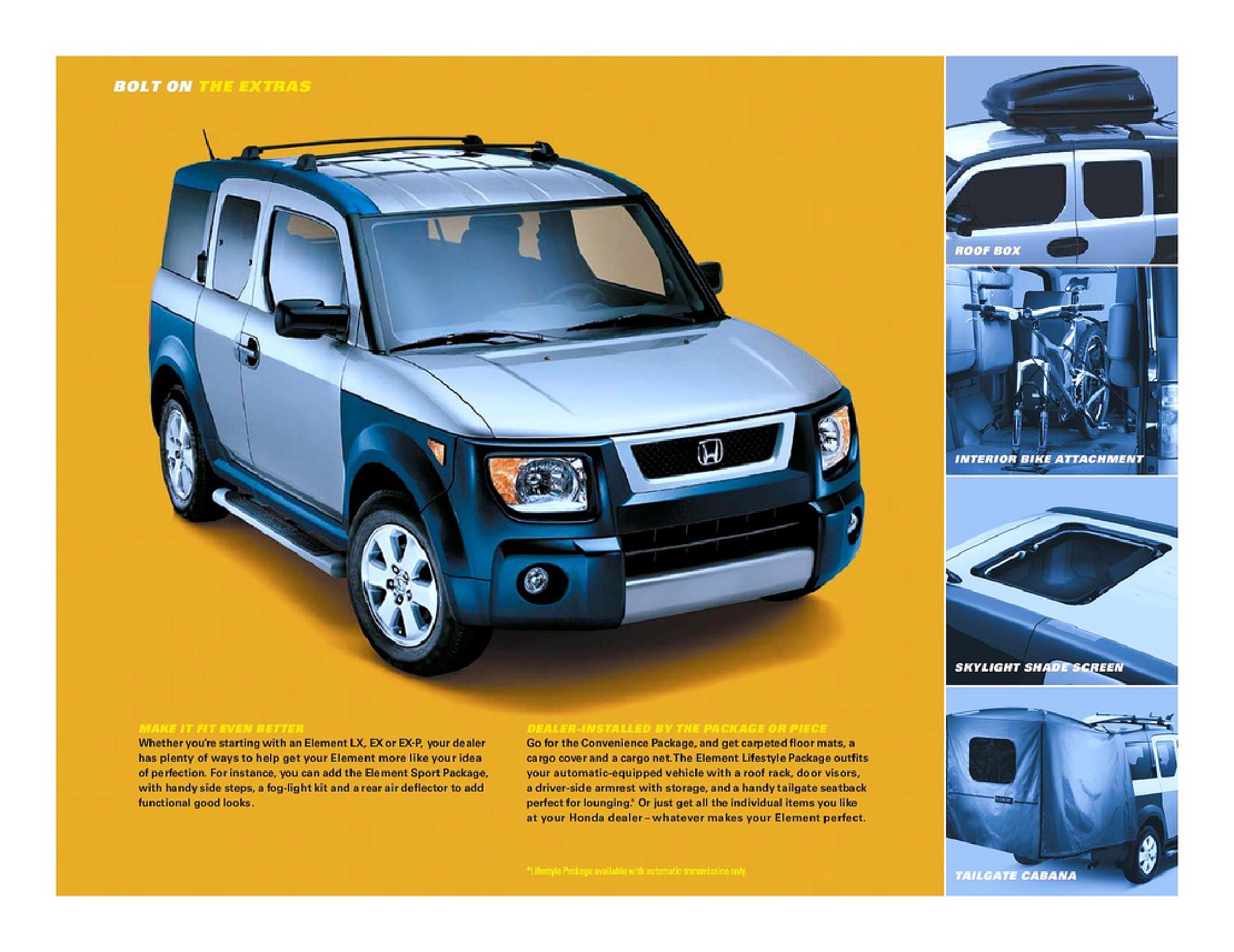 2006 Honda Element Brochure Page 7
